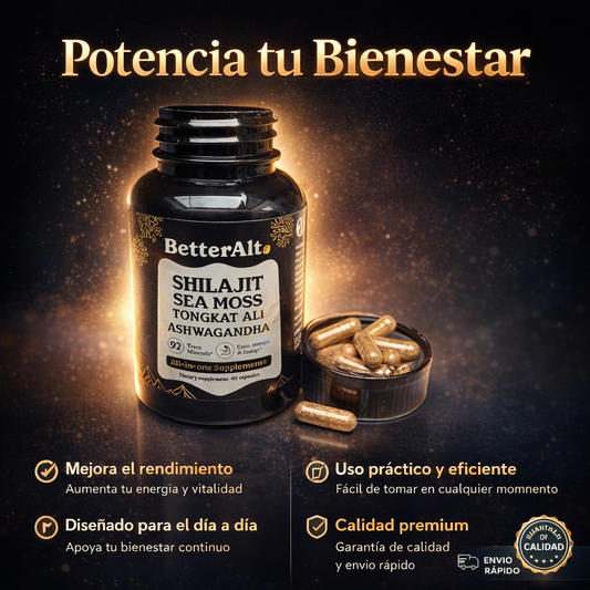 SHILAJIT BETTERALT 💪⚡ | 92 MINERALES ESENCIALES ⛰️
